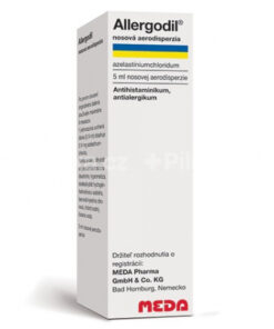 Allergodil nosová aerodisperzia 5 ml