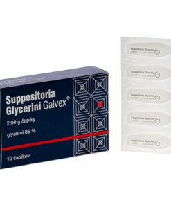 Suppositoria Glycerini Galvex 10 čapíkov