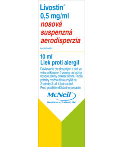 Livostin nosová suspenzná aerodisperzia 10 ml