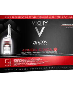 Vichy Dercos Aminexil clinical 5 viacúčelová kúra proti vypadávaniu vlasov pre mužov 21 x 6 ml