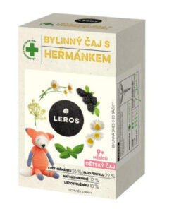 LEROS DETSKÝ BYLINNÝ ČAJ S RUMANČEKOM 20x1,5g (30g)