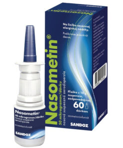 Nasometin 50 mikrogramov 60 dávok