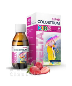 DELTA COLOSTRUM KIDS Jahoda 125ml