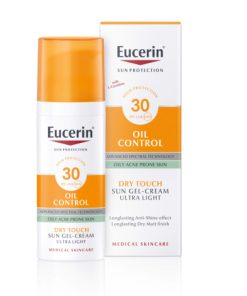 Eucerin SUN DRY TOUCH OIL CONTROL Ochranný krémový gél na tvár SPF 30 50ml